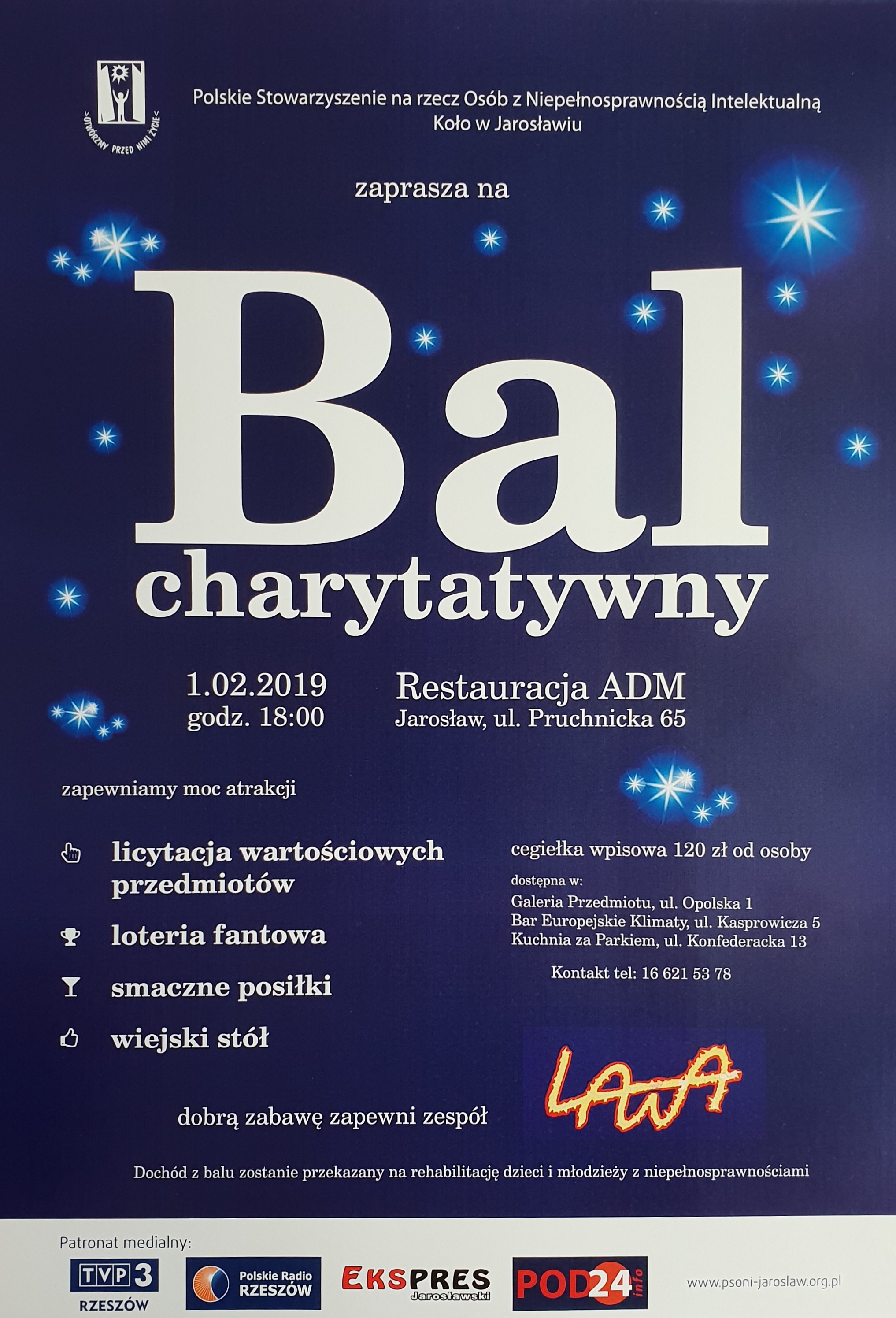 Zapraszamy na Bal Charytatywny